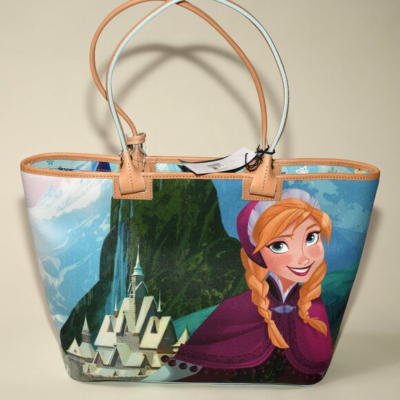 Disney Frozen Tote by Dooney & Bourke - Elsa & Anna Limited Edition NWT - Picture 2 of 8